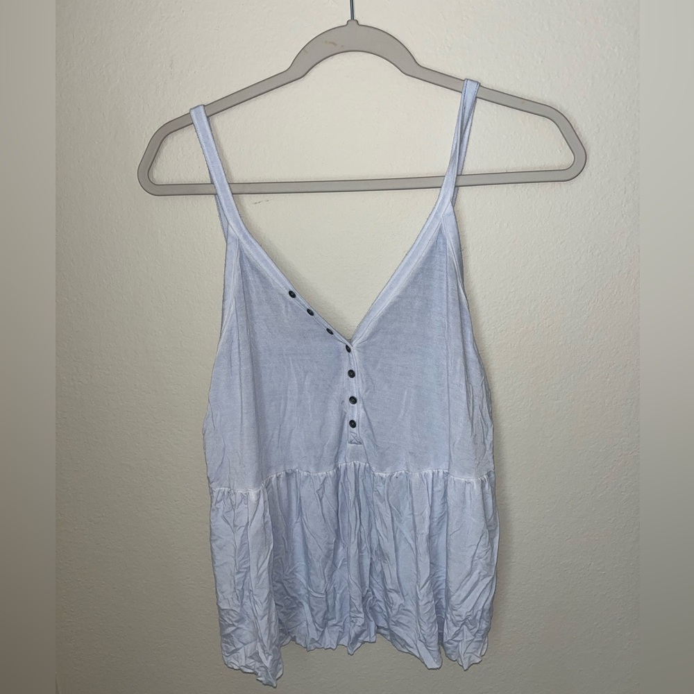 American Eagle Baby Blue Top